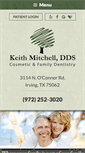 Mobile Screenshot of keithmitchelldds.com